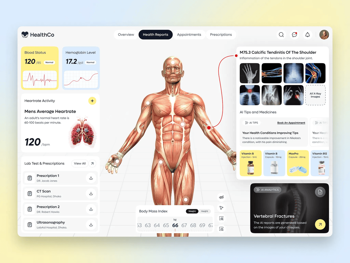 A dashboard design for real-time patient monitoring