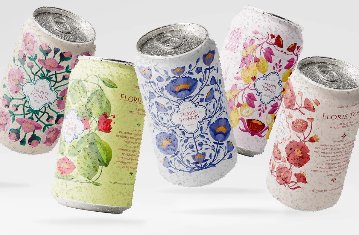 Lo and packaging for iced tea
