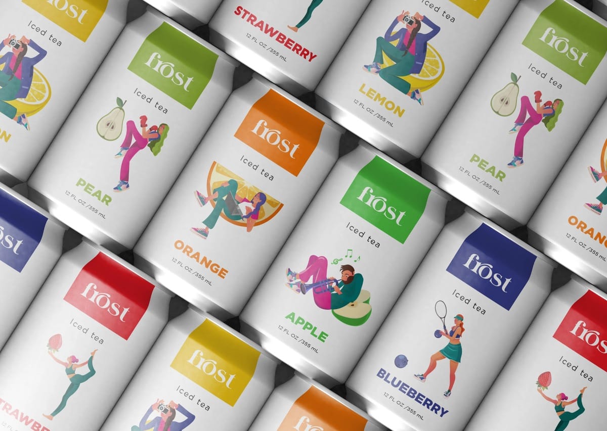 Iced tea packaging designs