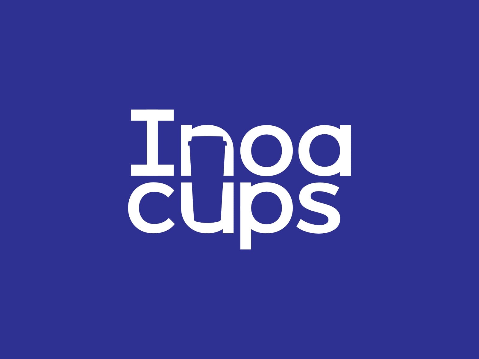 Letters with a coffee cup hidden meaning logo