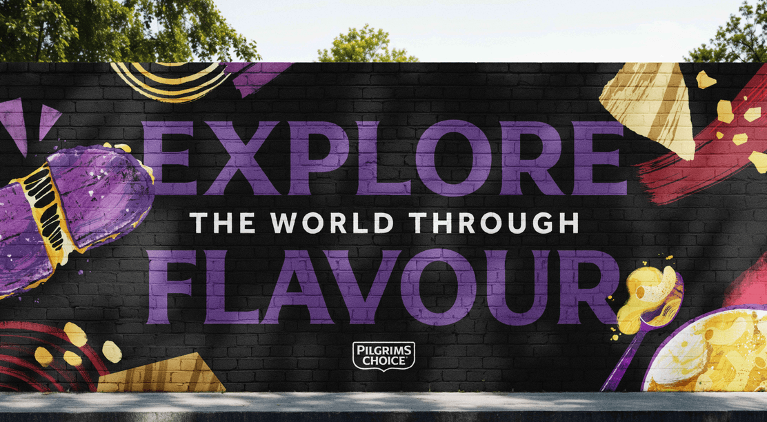 An appealing billboard for Pilgrims Choice